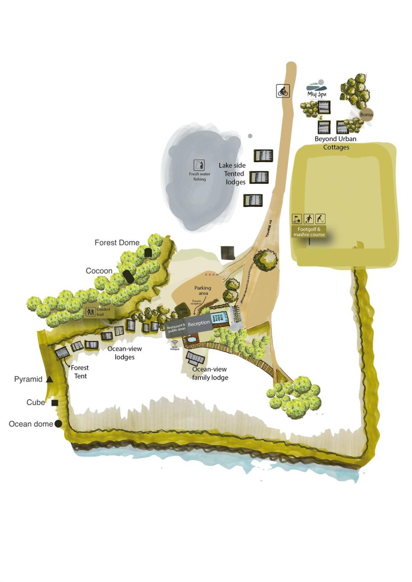 Thornham The Dome - Misty Mountain Reserve מראה חיצוני תמונה